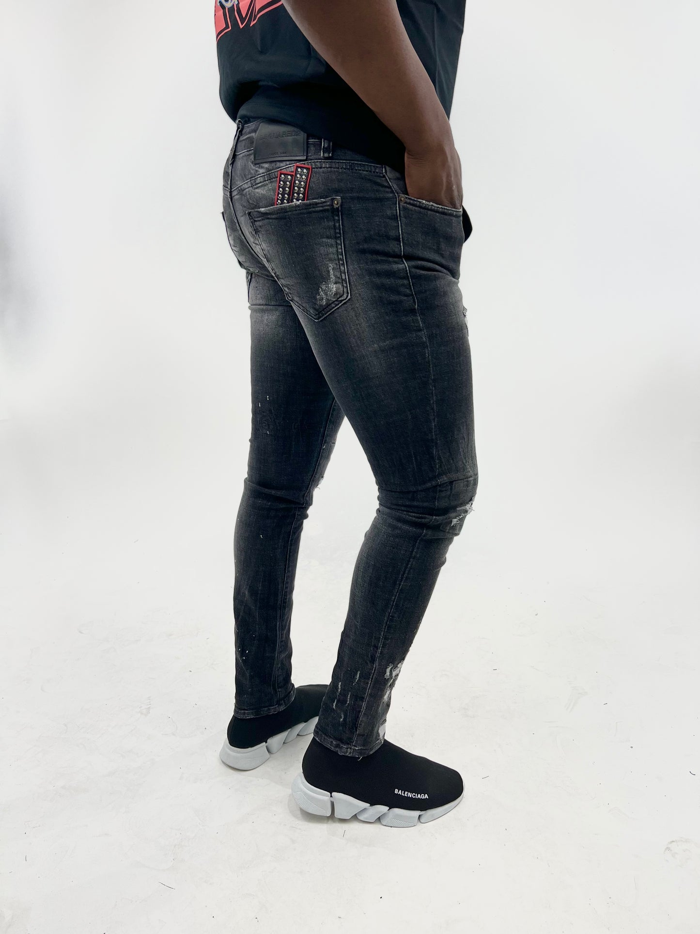 Jeans DSQ BLACK slim fit