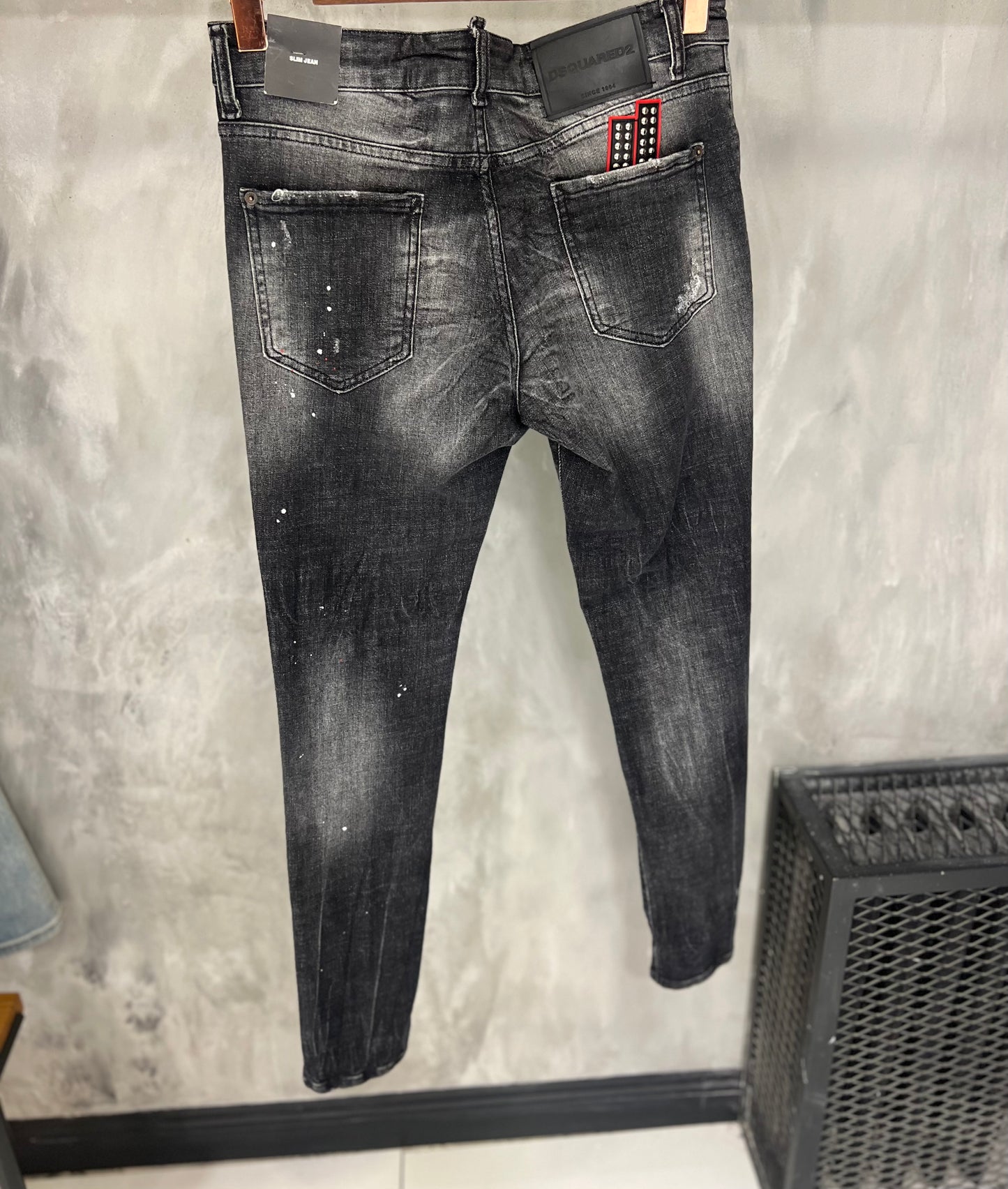 Jeans DSQ BLACK slim fit